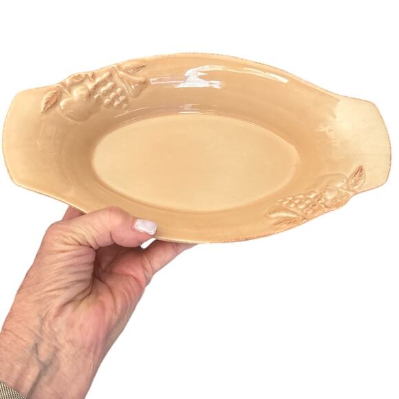 Casafina Casa Stone Madeira Harvest Serving Bowl 10” x 5” - Picture 6 of 10